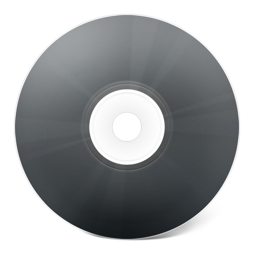 CD Noir Icon 512x512 png